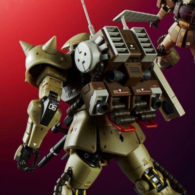RG 1/144 MS-06F ZAKU MINELAYER Premium Bandai RE-Production JUNE