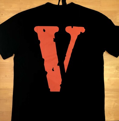 Vlone Friends Black / Orange T-shirt Size S-XL - Ships Same Day | eBay