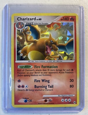 Charizard Lv60. Platinum Arceus 1/99 Pokémon Card - Holo - RARE | eBay