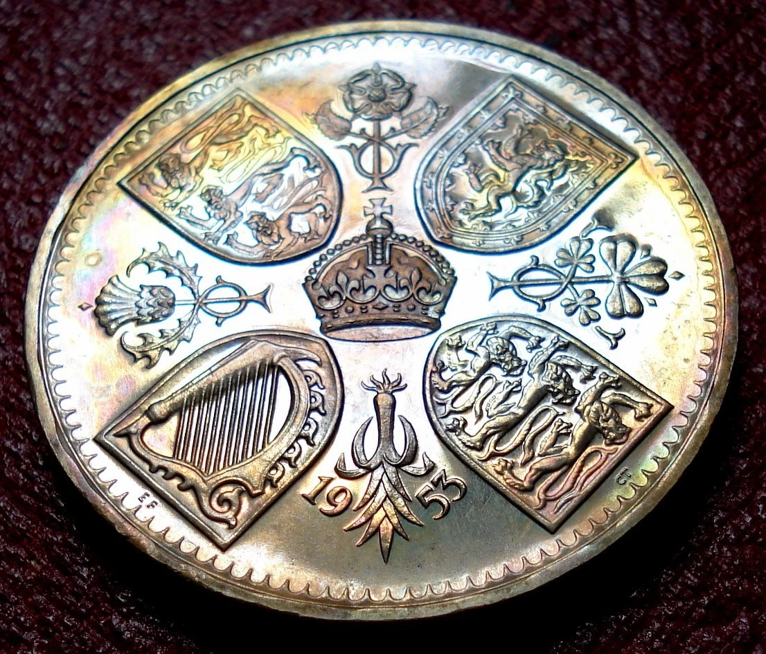 1953 英国皇冠币| eBay