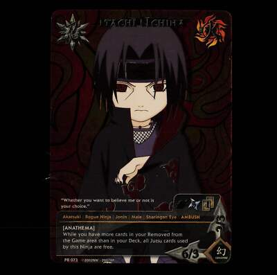 Itachi Uchiha - PR 073 - NM - Foil - Promo - Naruto CCG - E1-59 | eBay