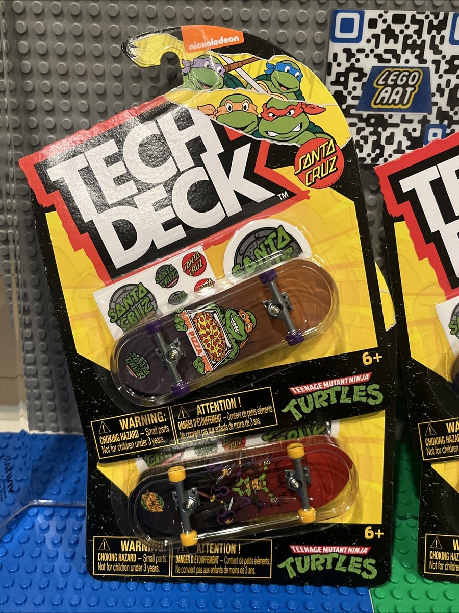 Tech Deck Santa Cruz Teenage Mutant Ninja Turtles Nickelodeon Set