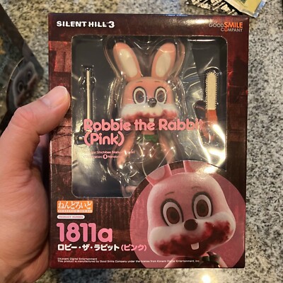 Silent Hill 3 Robbie Rabbit Nendoroid figures | Pink + Blue set
