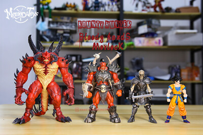 Memory Toys Bounty Hunter Bloody Hands Morlock 8'' Figure Toy In