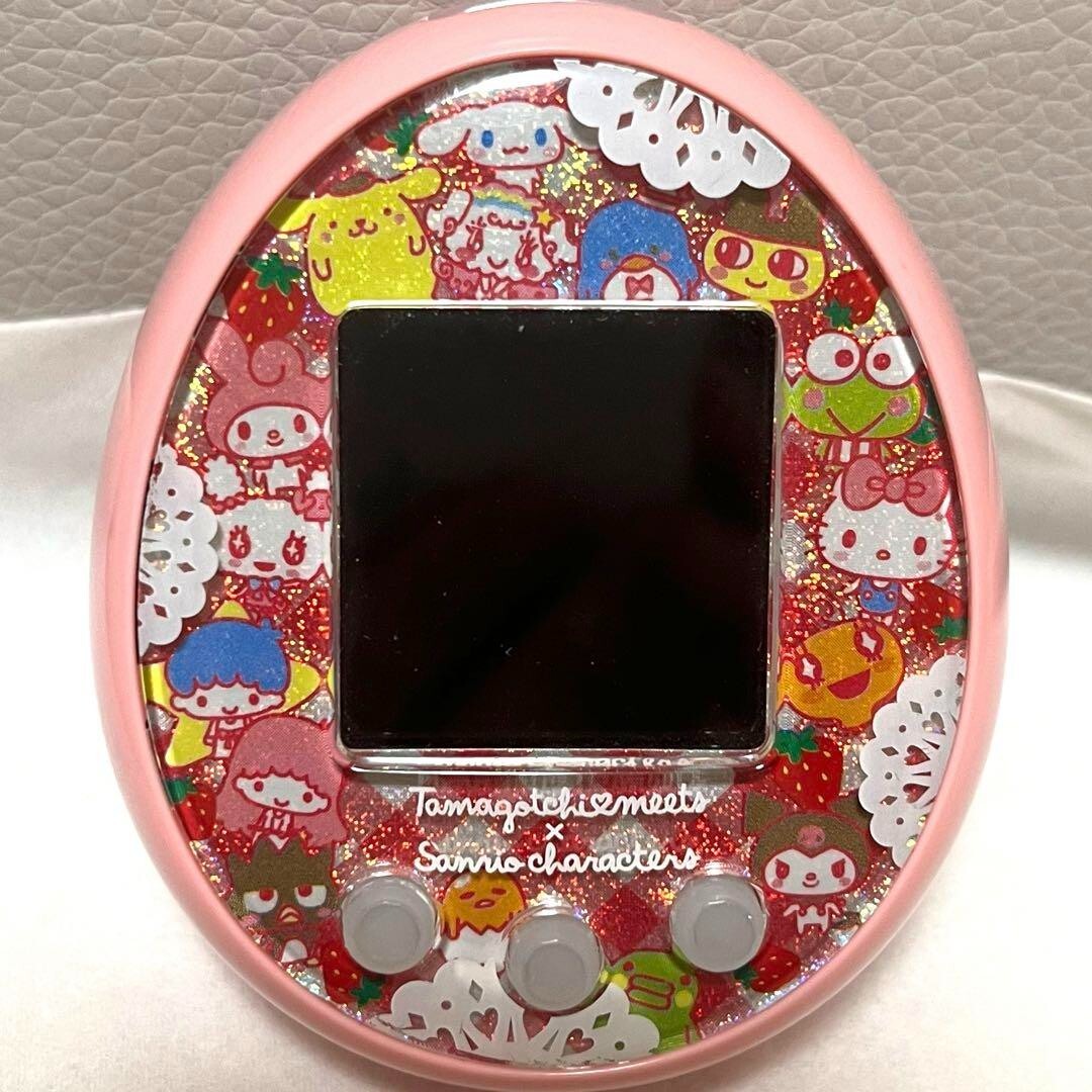 Bandai Tamagotchi Meets Sanrio Characters Pink used Japanese | eBay