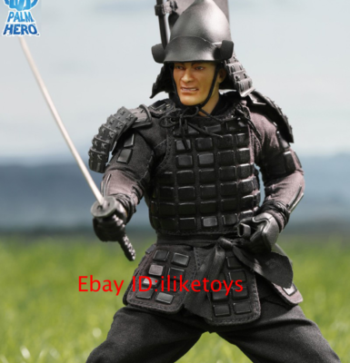 DID Palm Hero Japan Samurai Black Ver. Sengoku Soldier 1/12 Scale