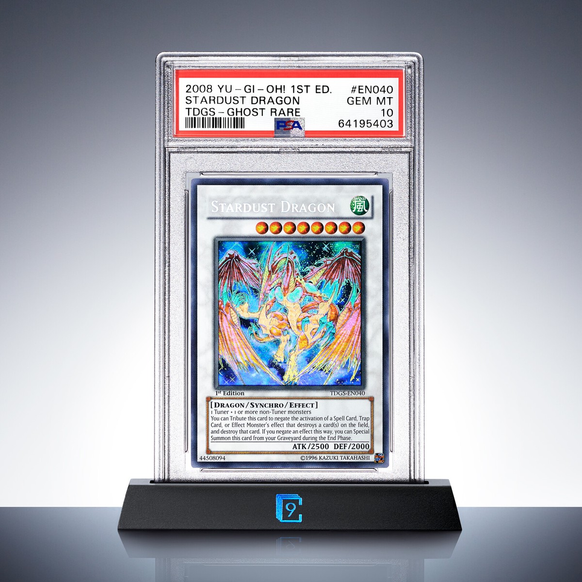 For Display - PSA 10 Stardust Dragon | Yugioh TDGS-EN040 Ghost