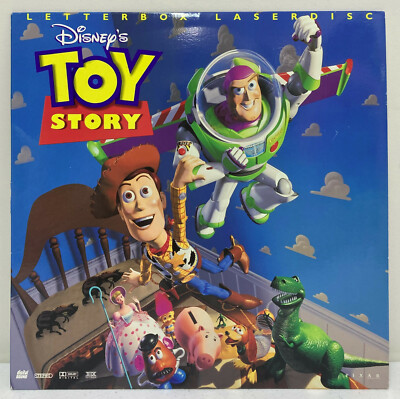 Disney Pixar's Toy Story Letterbox Laser Disc Tom Hanks & Tim