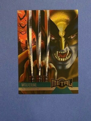 1995 Fleer Marvel Metal Base #137 WOLVERINE: ALTERNATE M NM/M