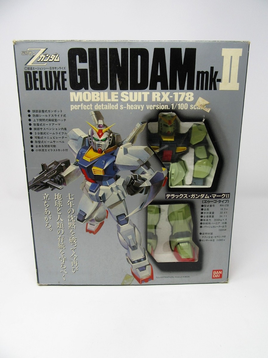 GUNDAM mk-II DELUXE MOBILE SUIT RX-178 Vintage 1986 BANDAI Rare | eBay