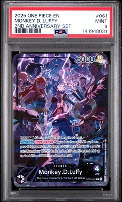 Monkey.D.Luffy (English Version 2nd Anniversary Set) OP09-061 One