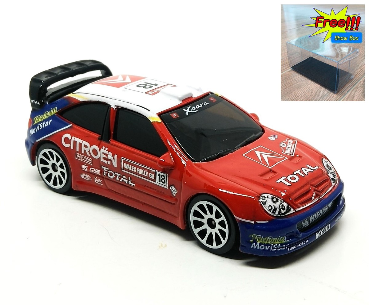 Majorette Citroen Xsara WRC no.18 Small Number - Wheels 10SW 1/57