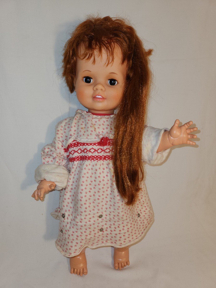 Vintage 1972 Ideal Toy Corp Baby Crissy Doll 21
