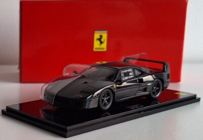 Ferrari F40 Light Weight Version 1988 Black with Openings 1:43