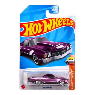 HOT WHEELS '71 El Camino Chevy Super Treasure Hunt STH HW Hot
