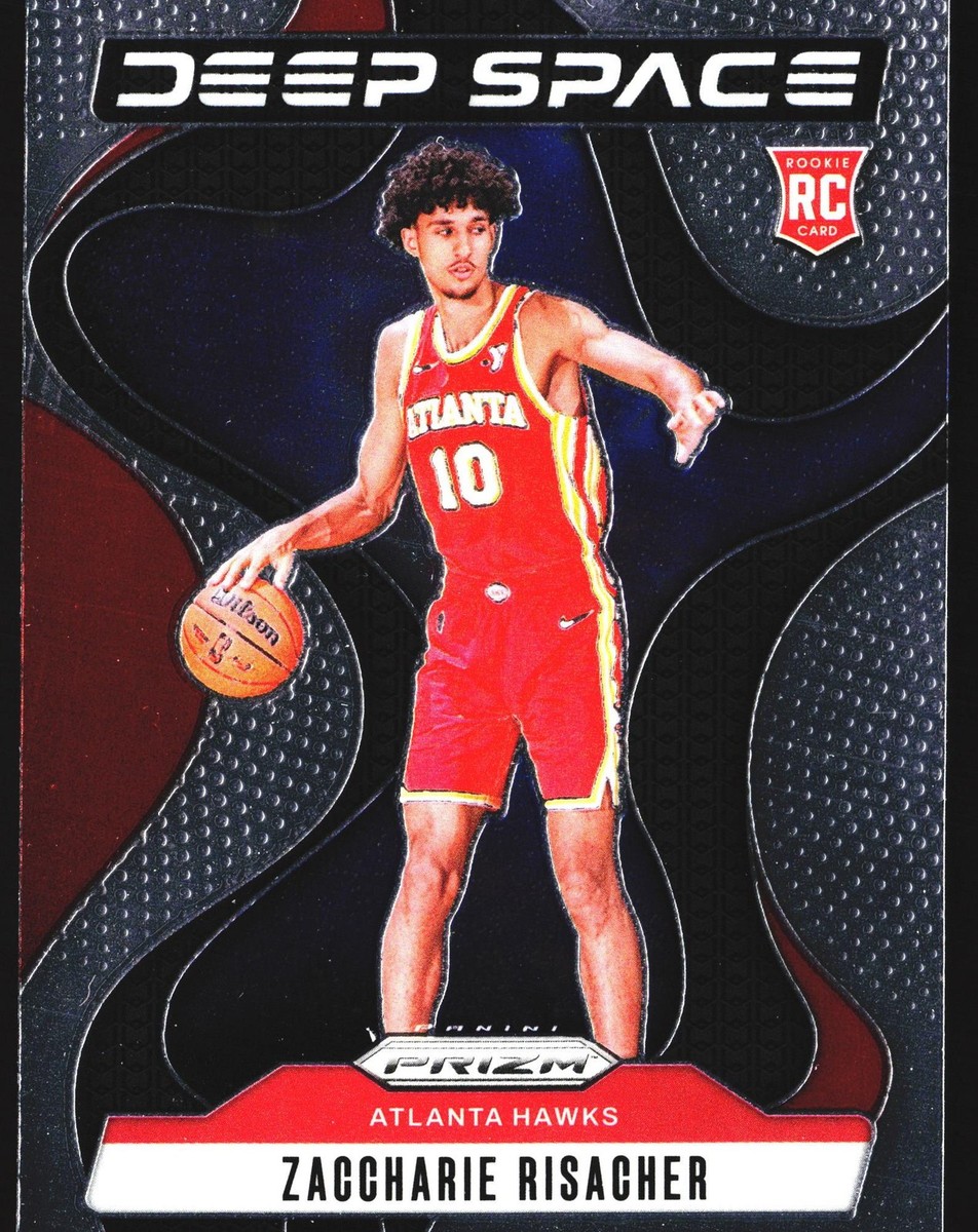 Zaccharie Risacher 2024-25 Panini Prizm Deep Space Rookie RC