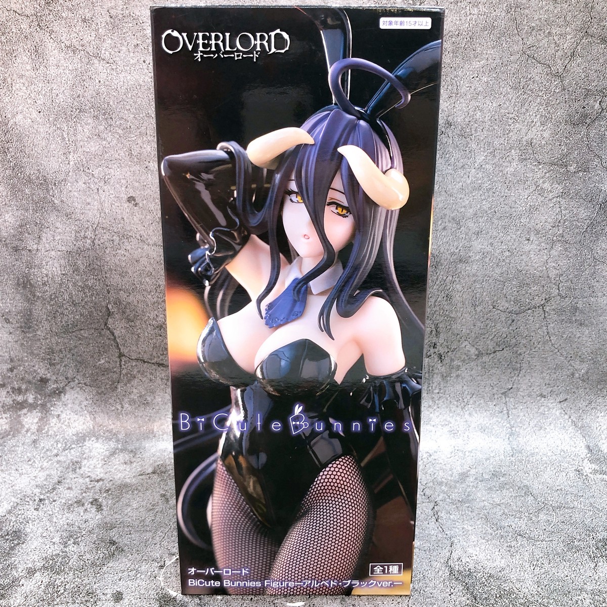 Overlord Albedo Black Ver. BiCute Bunnies Figure FuRyu Japan