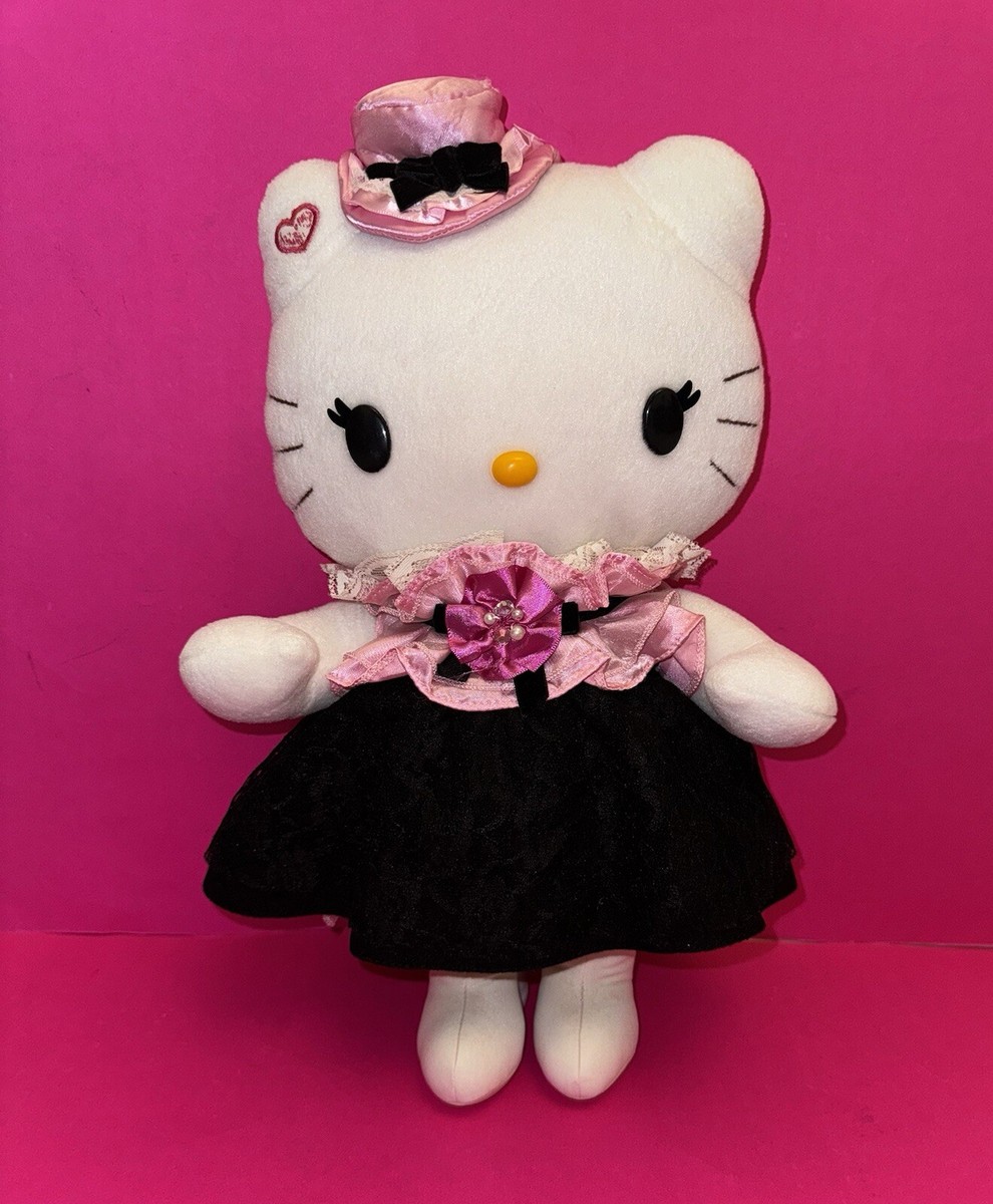 Hello Kitty Momoberry Sanrio Plush Doll Collectors Rare Hellokitty