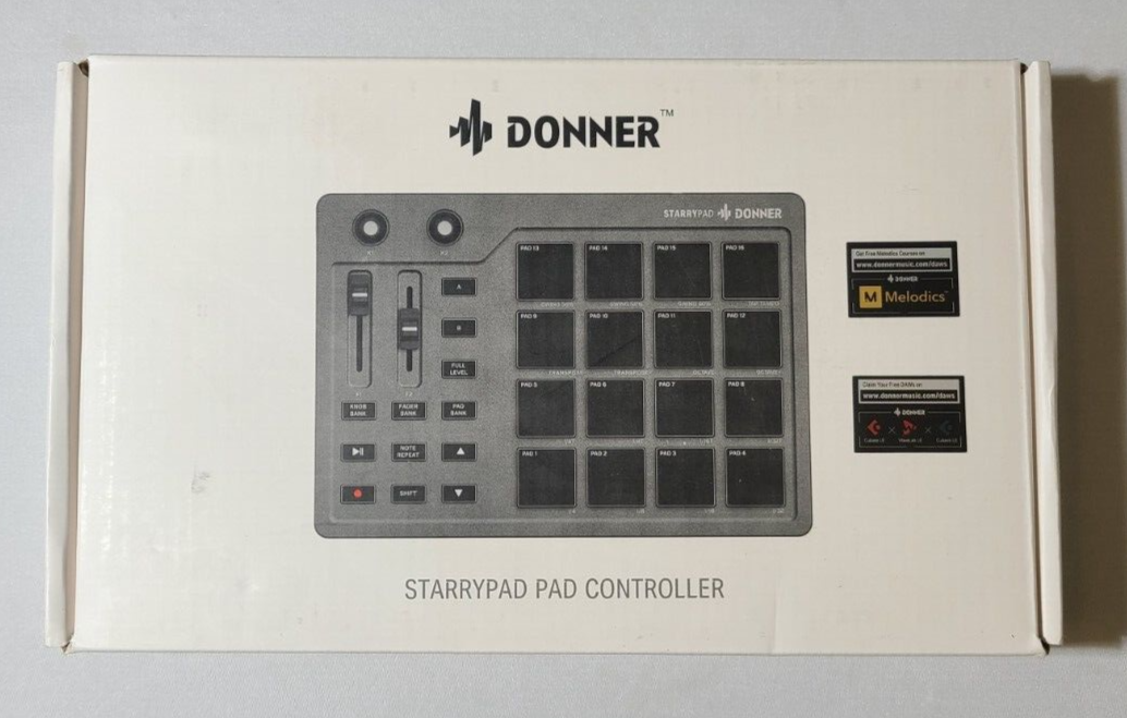 Donner StarryPad Pad Controller, Black (DPD-16) | eBay