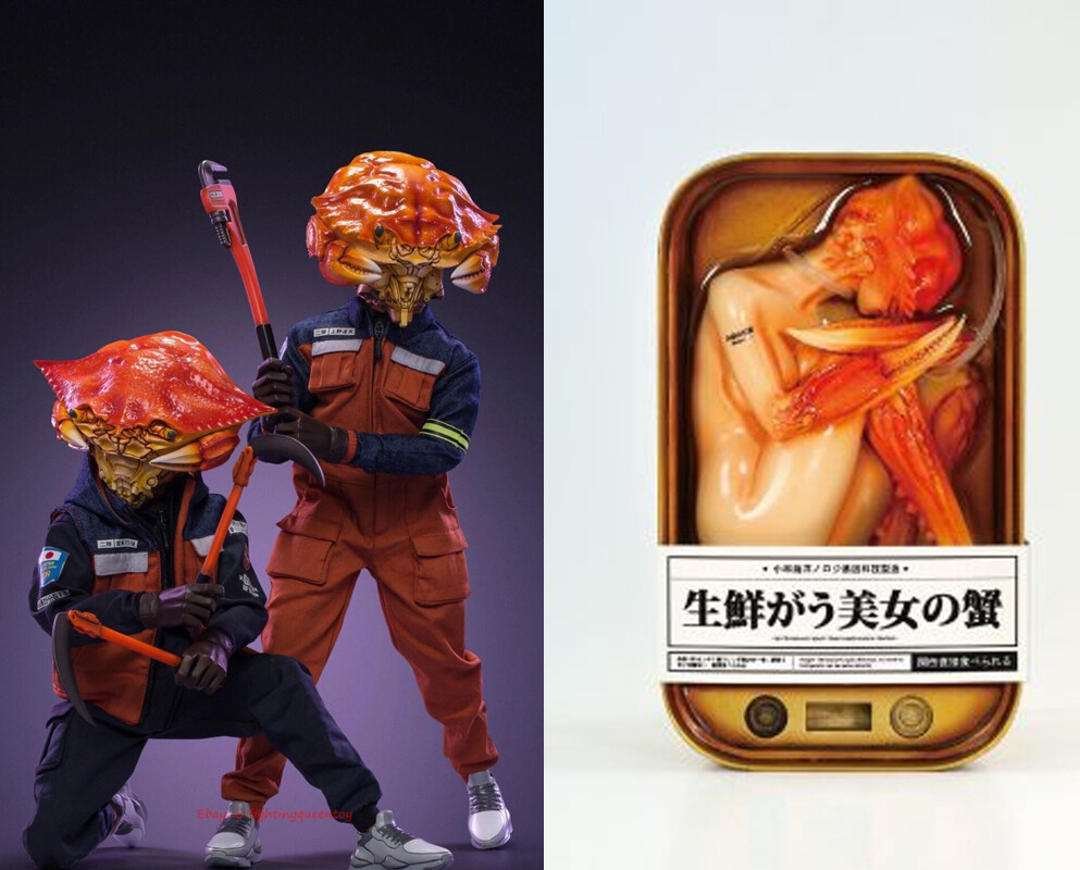 BLACK 13 PARK B13 Crab brothers 2 Figures & Sense Package 1/6