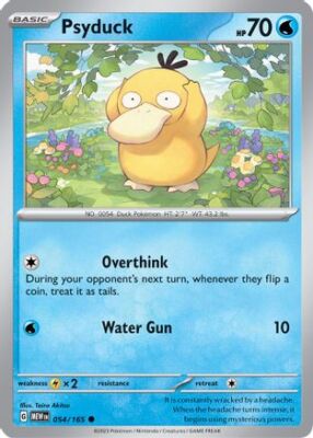Psyduck Pokemon 151 (54/165) | eBay
