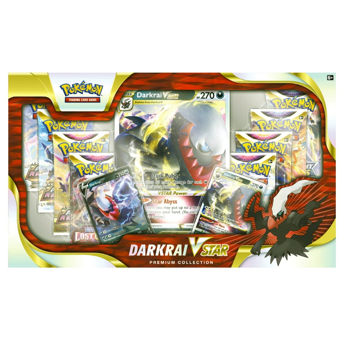 Pokemon Darkrai VSTAR Premium Collection Box New Rare Promos and