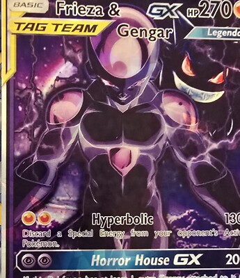 Frieza And Gengar Tag Team Pokemon Card | eBay