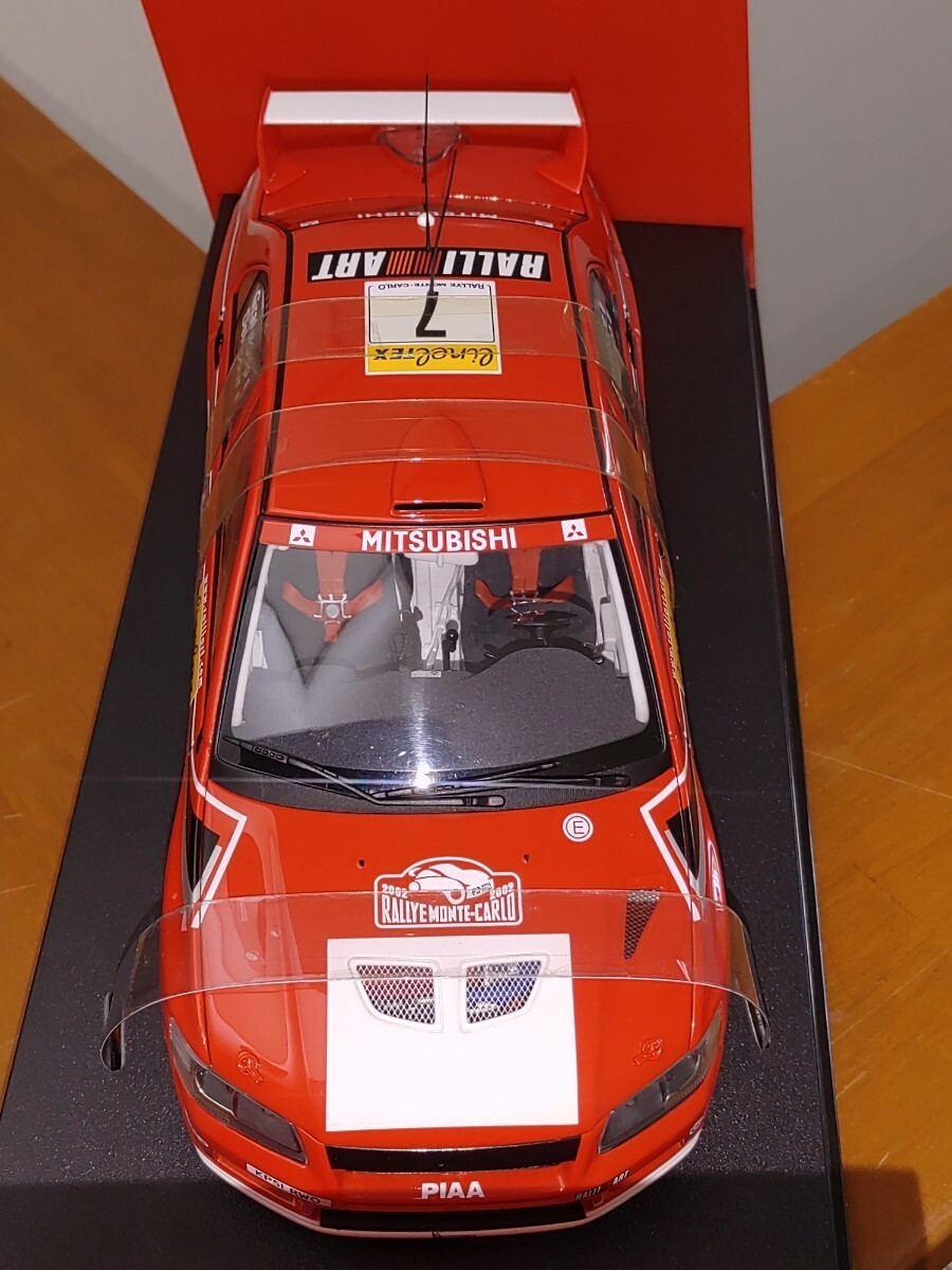 Autoart 1/18 Mitsubishi Lancer Evolution VII WRC #7 Diecast Model