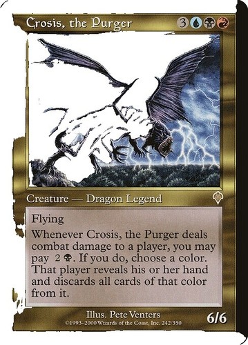 Crosis, the Purger FOIL-Invasion Magic the Gathering *Lightly