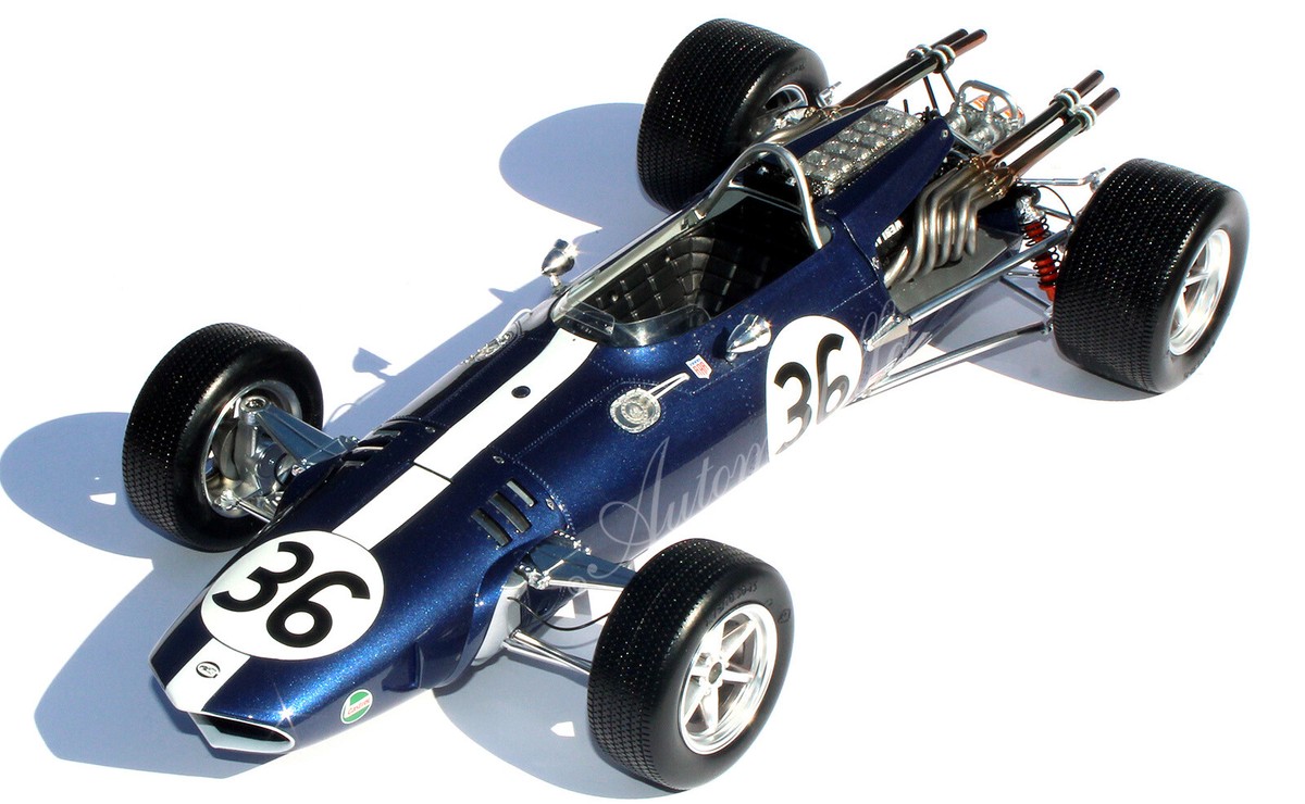 Automodello 1967 Eagle Gurney-Weslake V-12 Blue 1:12 Signature Ed