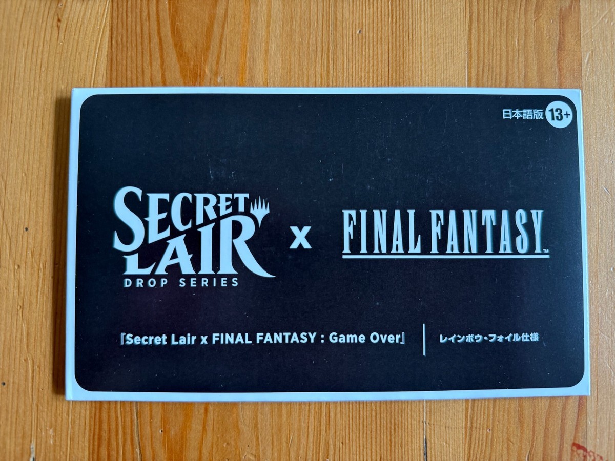 日本語 Foil】3種 SecretLair FINAL FANTASY 日本語 Foil】3種