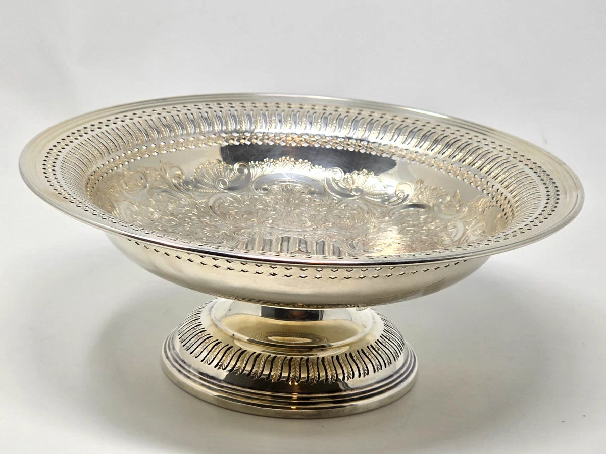 Barker Ellis 1900-1940 Antique US Silver-Plated Platters & Trays