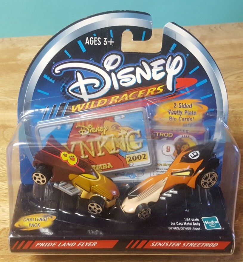 Disney Wild Racers Challenge Pack Pride Land Flyer & Sinister