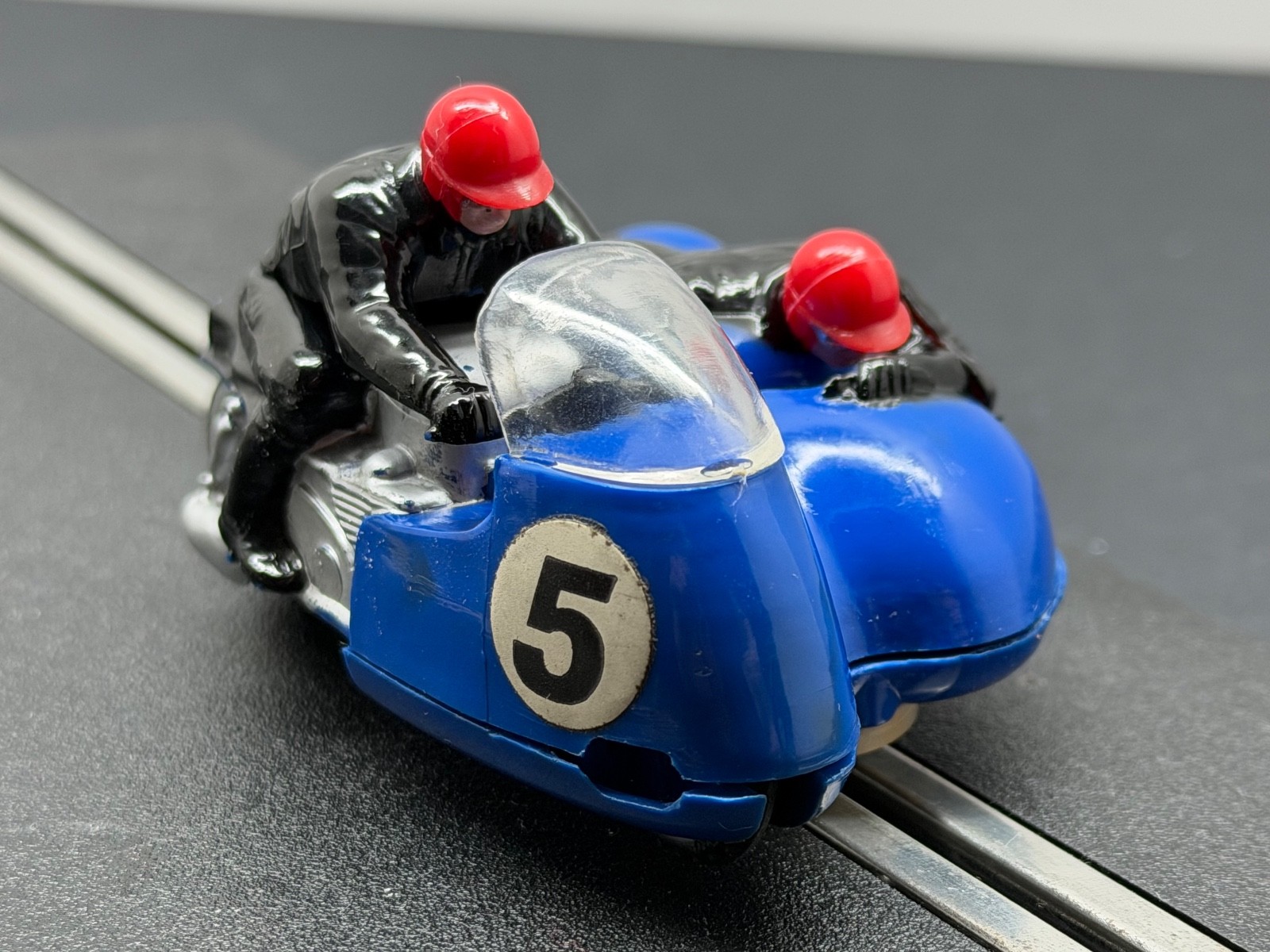 Scalextric Collector Guide - Item - Typhoon Motorbike and Sidecar