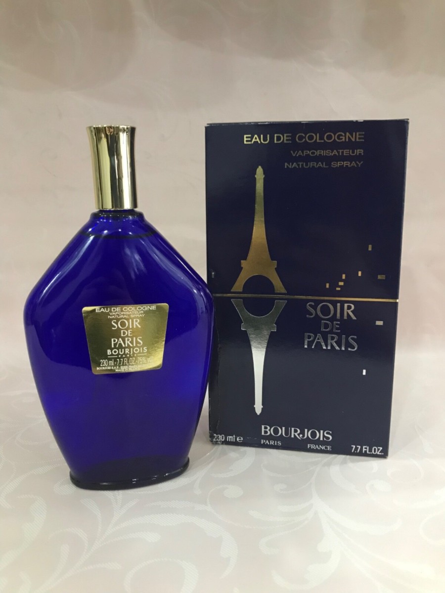 Bourjois Soir De Paris eau de cologne 230ml new in box | eBay