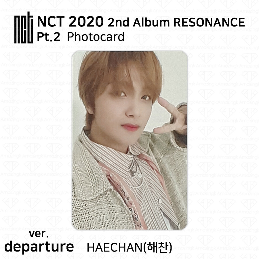 NCT 2020 2nd Album Resonance Pt.2 Photocard ID Card Departure Ver