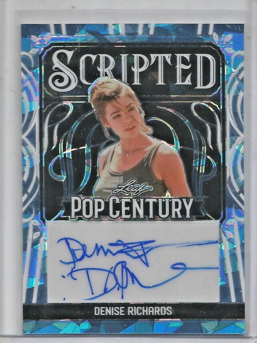 Leaf Pop Century Denise Richards 直筆サイン Leaf Pop Century