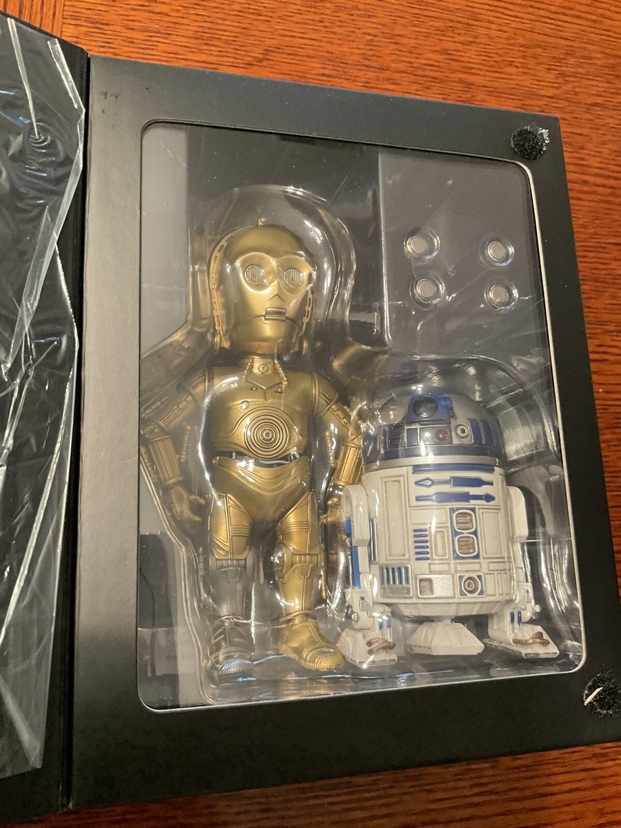 Star Wars HEROCROSS HMF #024 R2-D2 and C-3PO Die-Cast LED Lights