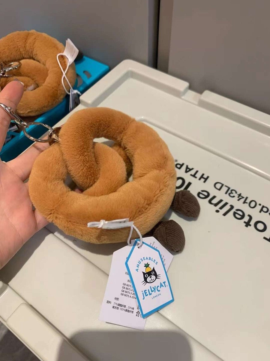 Jellycat Amuseable Pretzel Bag Charm-Christmas | eBay