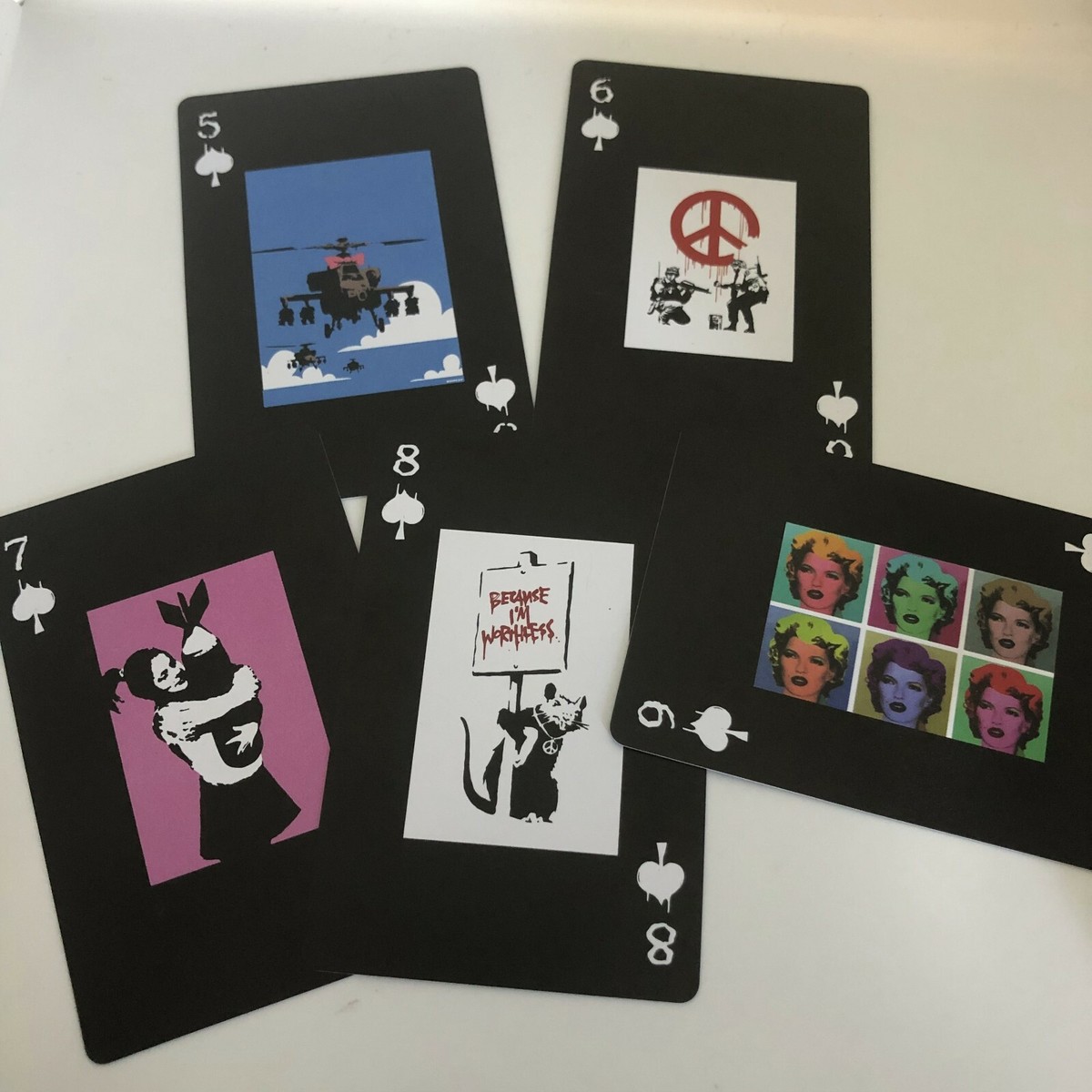 Banksy Genius Or Vandal Japan Exhibition Playing Cards Deck | eBay