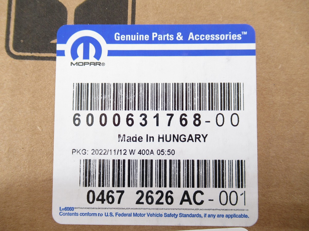 Genuine OEM Mopar Dodge Jeep 4672626AD Adaptive Speed Control
