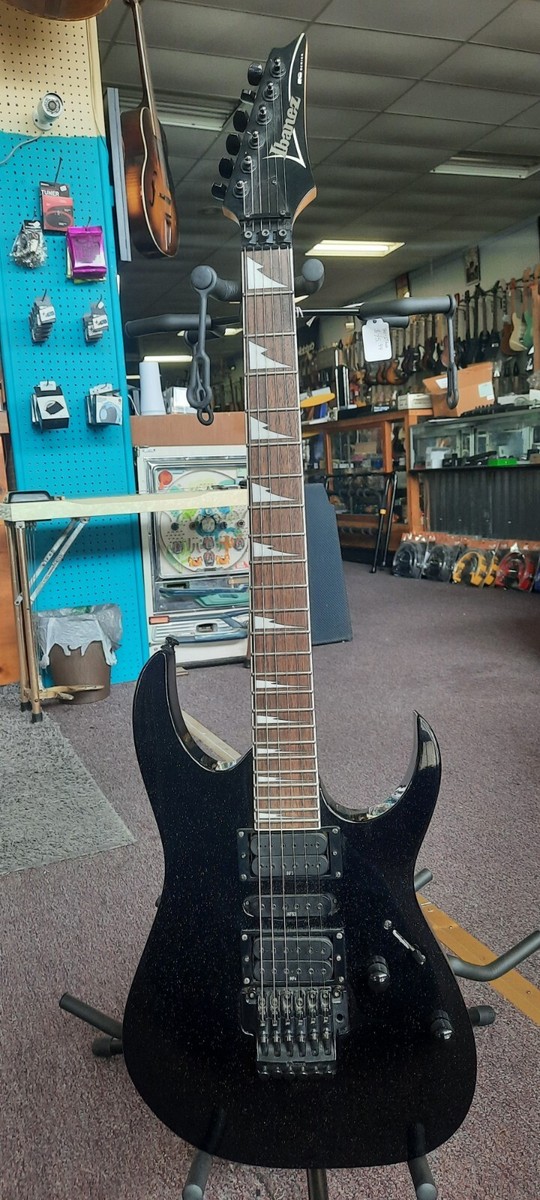 Ibanez RG370DX Sparkle Iridescent Rainbow Flake Electric Guitar