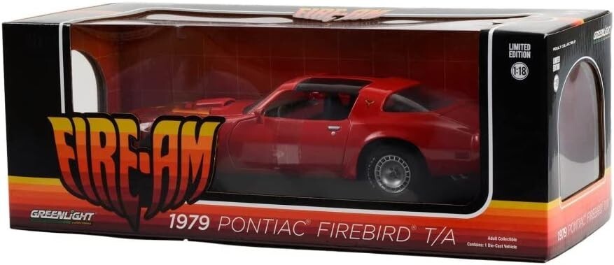 1/18 Pontiac Firebird Trans-AM VSE T-Top 1979 (Red) Diecast by