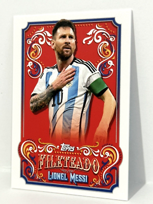2023 Topps Argentina Fileteado National Team Fileteado Red Insert