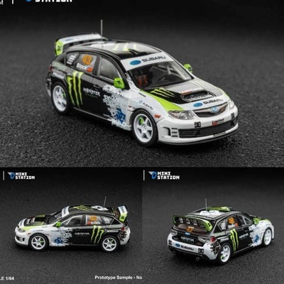 DCM Mini Station 1:64 Subaru Impreza WRX STI Drift Master #43 Ken