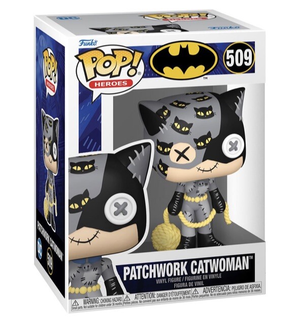 DC Comics Patchwork Catwoman Funko Pop! Vinyl Figure #509