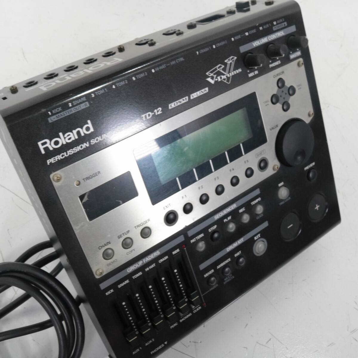TD-12 Roland Electronic Drum sound Module There is a liquid