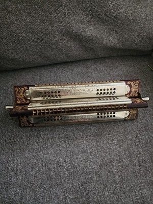 Rare Vintage 4 sided HOHNER Harmonica TREMOLO Made in Germany | eBay