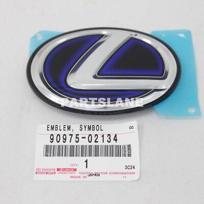 Lexus LS600h NX200t NX300h LC500h Rear Trunk Emblem OEM Genuine