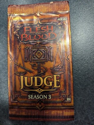 Flesh and Blood judge pack Season 3 (brand new) sealed FAB